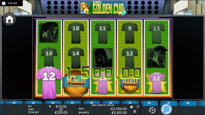 A five of a kind leads to a 1,500 line payout. by All Online Pokies