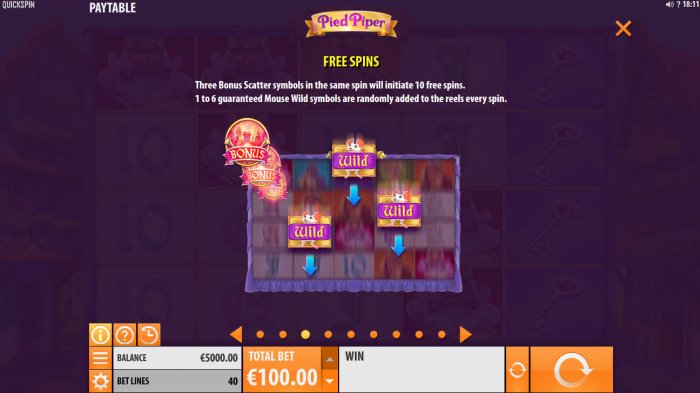 Free Spins Bonus Game Rules - All Online Pokies