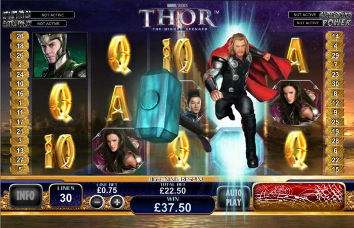 Thor the Mighty Avenger screenshot