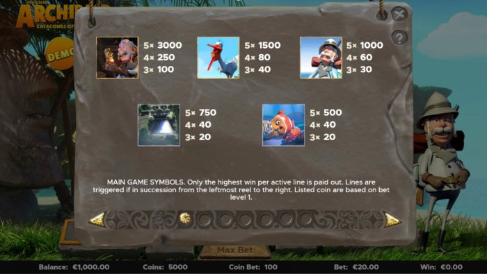 Professor Archibald and the Catacombs of Easter Island screenshot