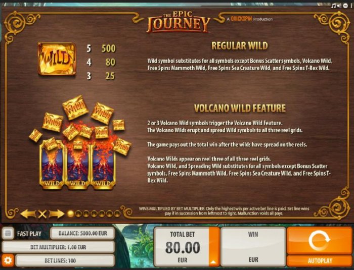 The Epic Journey by All Online Pokies