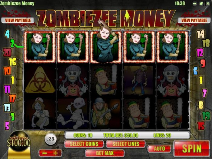 Zombiezee Money by All Online Pokies