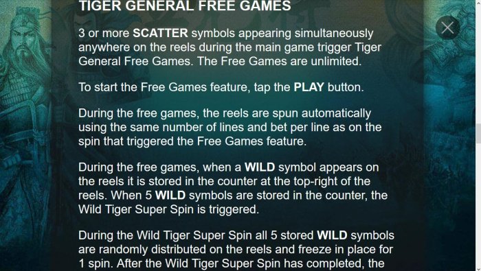 Five Tiger Generals by All Online Pokies