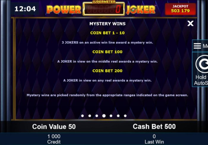 All Online Pokies - Mystery Wins Game Rules