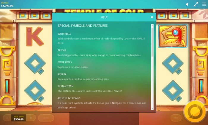Special Symbols and Features Rules by All Online Pokies
