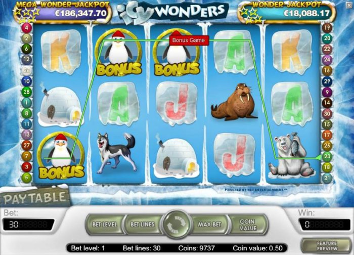 Icy Wonders by All Online Pokies