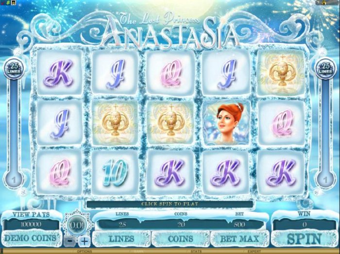 The Lost Princess Anastasia by All Online Pokies