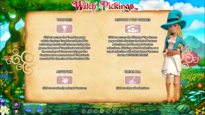 Witch Pickings by All Online Pokies