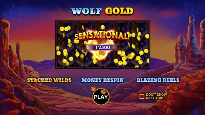 All Online Pokies image of Wolf Gold