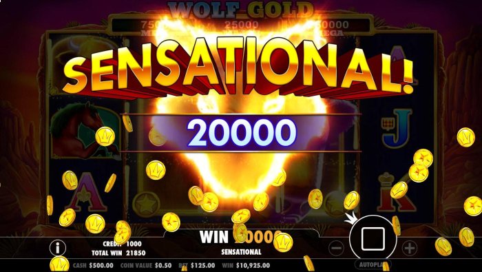 Multiple winning paylines triggers a sensational 20000 coin jackpot. by All Online Pokies