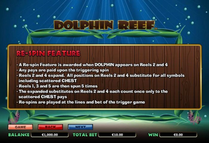 Dolphin Reef screenshot