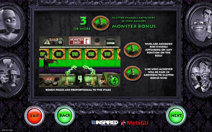 All Online Pokies image of Monster Cash