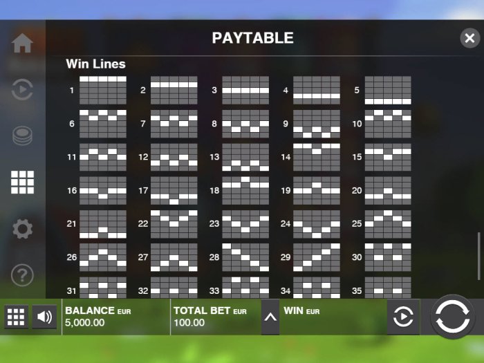 All Online Pokies - Paylines 1-30