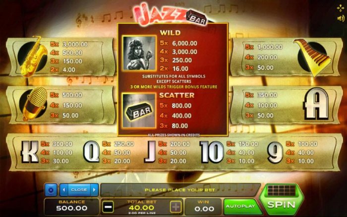 Jazz Bar screenshot