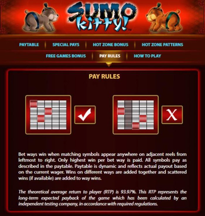 Pay Rules - All Online Pokies