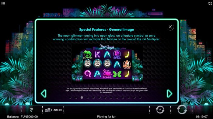 Special Features Rules - All Online Pokies