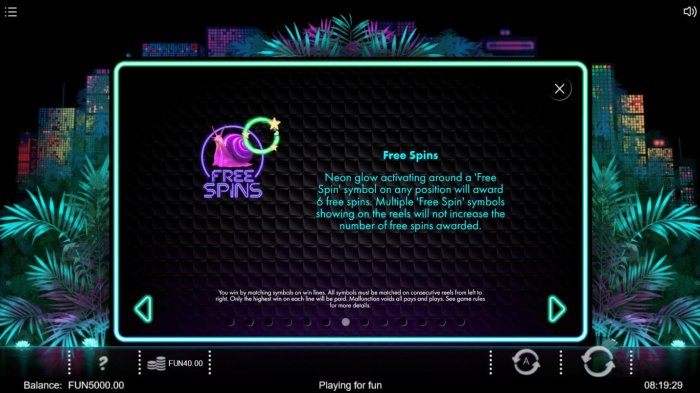 Free Spins Rules by All Online Pokies