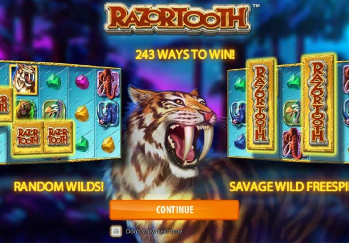 All Online Pokies - game features include 243 ways to win, Random Wilds and Savage Wild Respins