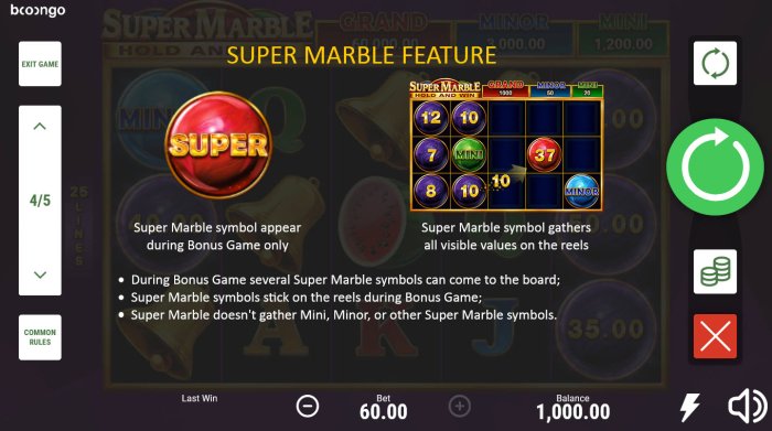 Super Marble Hold and Win screenshot