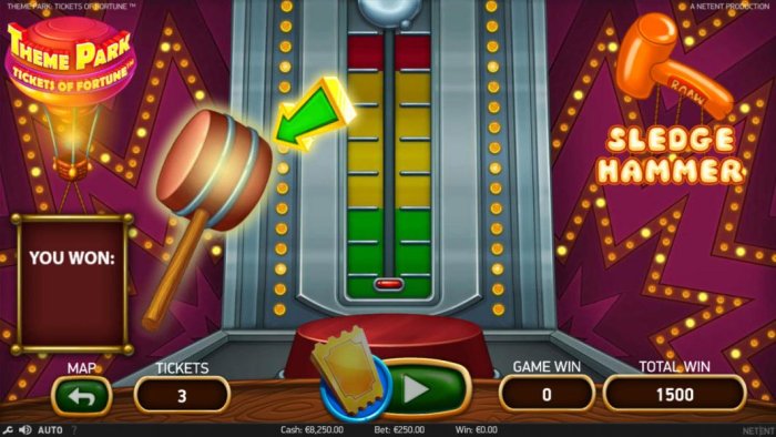 All Online Pokies image of Theme Park Tickets of Fortune