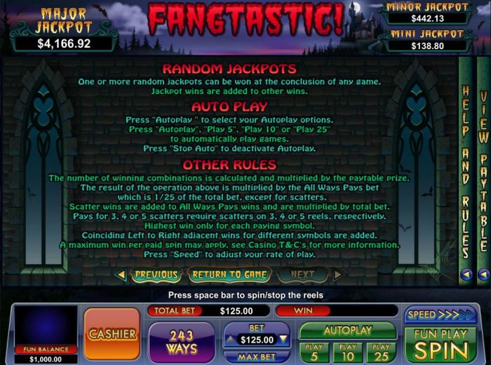 Random Jackpots - One or more random jackpots can be won at the conclusion of any game. by All Online Pokies