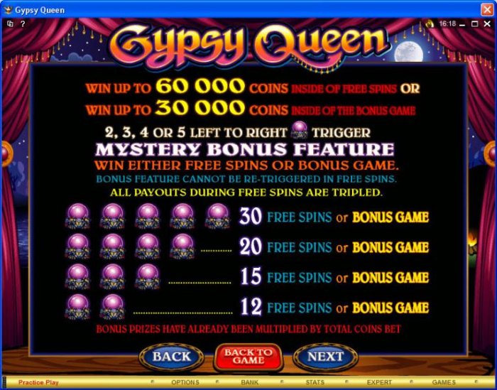 Gypsy Queen screenshot