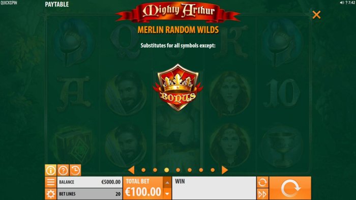 All Online Pokies image of Mighty Arthur