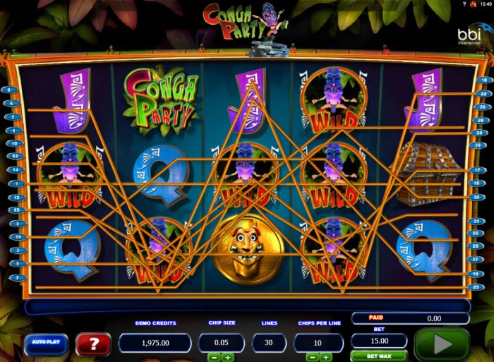 Conga Party by All Online Pokies