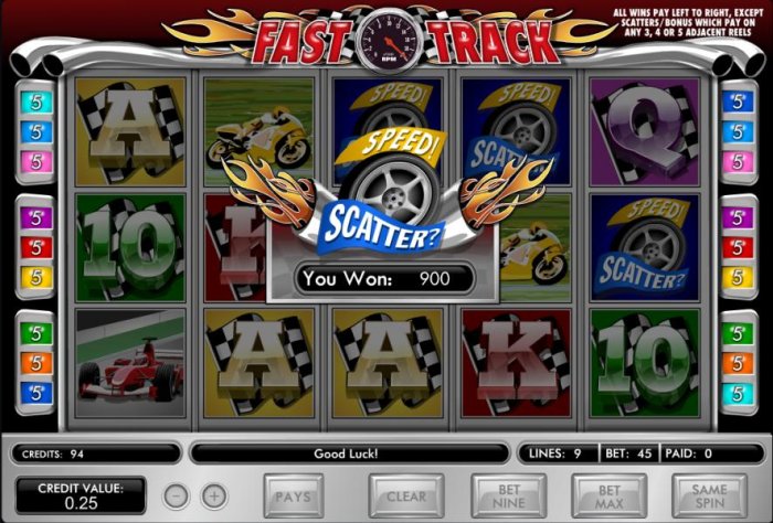 All Online Pokies image of Fast Track