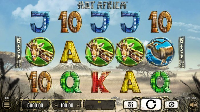 All Online Pokies image of Hot Africa