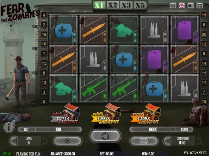 Fear of Zombies by All Online Pokies