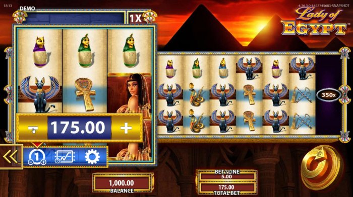 All Online Pokies - Click on the side menu button to adjust the coin value.