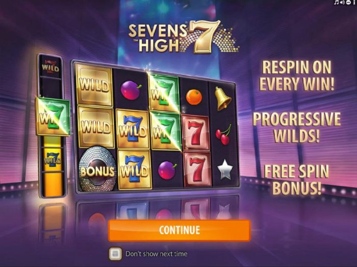 All Online Pokies image of Sevens High