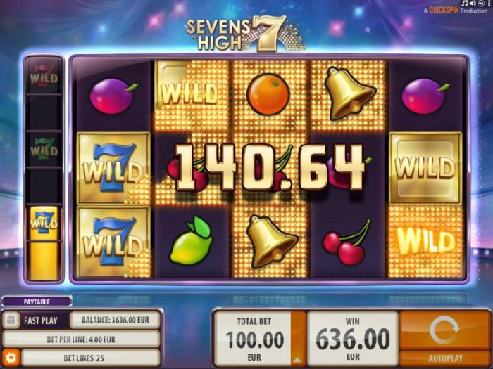 Another successive win triggers the wild meter to move up and a nice jackpot is added to your total. - All Online Pokies