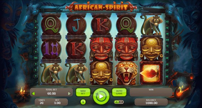 All Online Pokies image of African Spirit