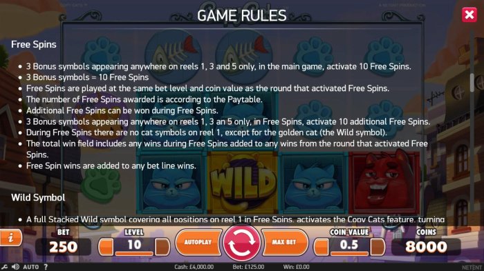 All Online Pokies - Free Spins Rules