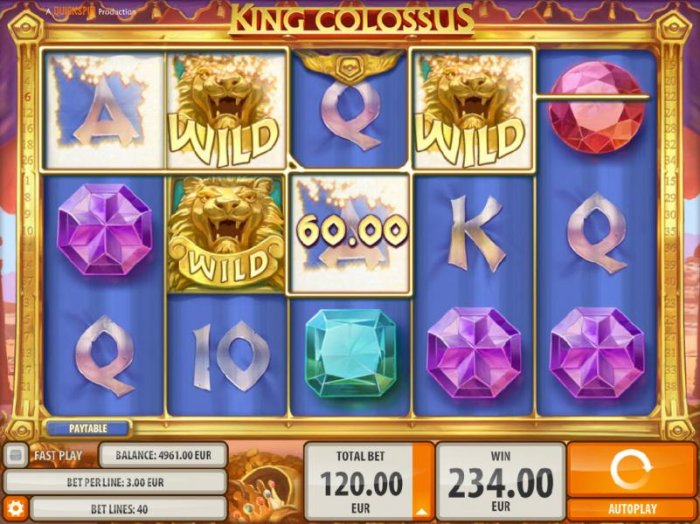 All Online Pokies image of King Colossus