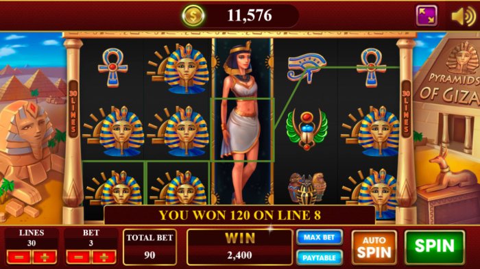 Pyramids of Giza by All Online Pokies