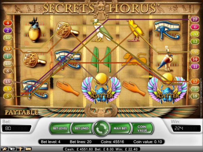 scatter award triggered - All Online Pokies