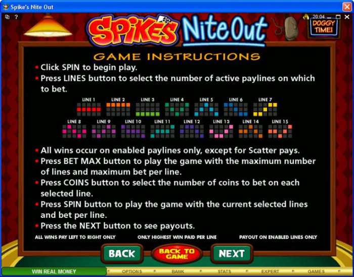 All Online Pokies image of Spike's Nite Out