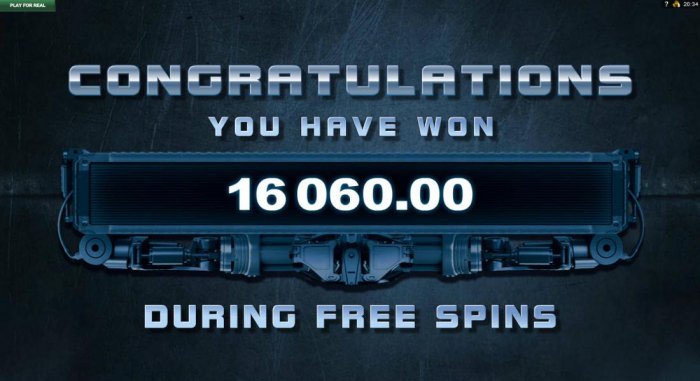 A total of $16060 was paid out during the free spins feature by All Online Pokies
