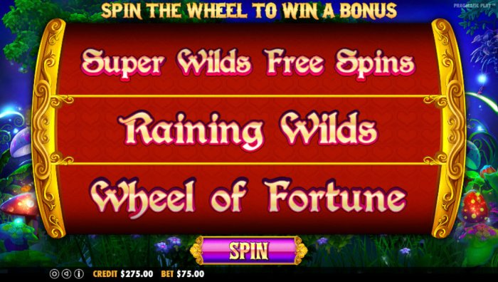 Spin the wheel to win a bonus - All Online Pokies