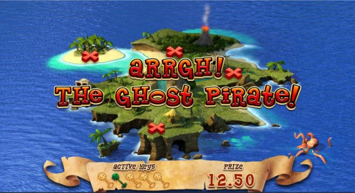 Bonus feature paly ends when the Ghost Pirate is revealed. - All Online Pokies
