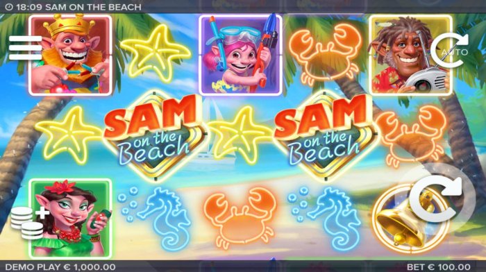 Sam on the Beach screenshot