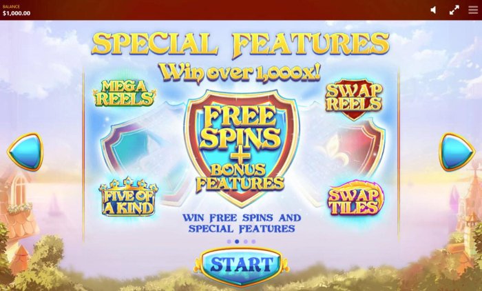 Win over 1,000x! Free Spins + Bonus Features by All Online Pokies