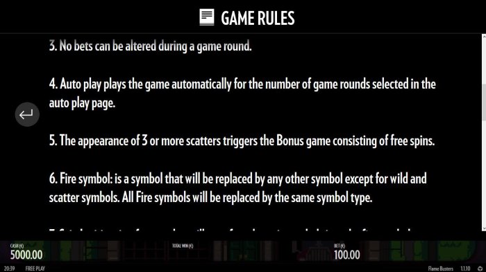 General Game Rules - Continued by All Online Pokies