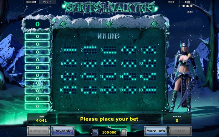 All Online Pokies image of Spirits of Valkyrie