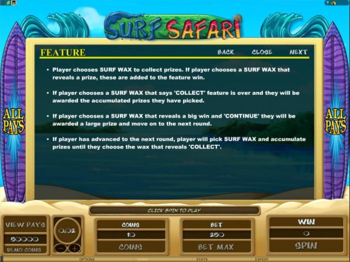 Surf Safari screenshot