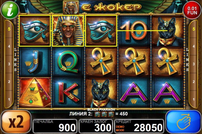 All Online Pokies image of Black Pharaoh