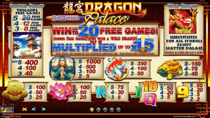 All Online Pokies image of Dragon Palace